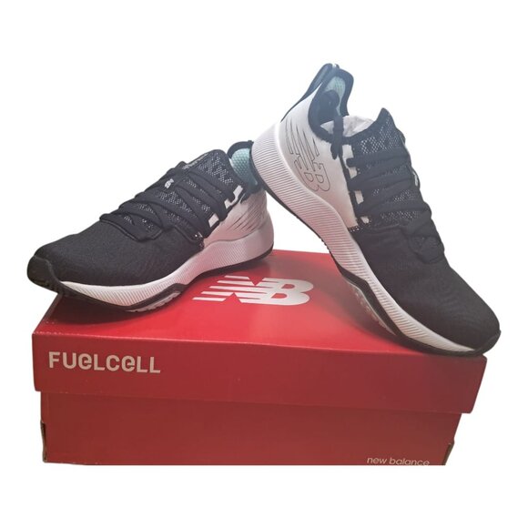NWT New Balance Women's FuelCell 100- Black/Mint- Size: Women 5 / Men 4.5 (22cm) - Picture 4 of 13